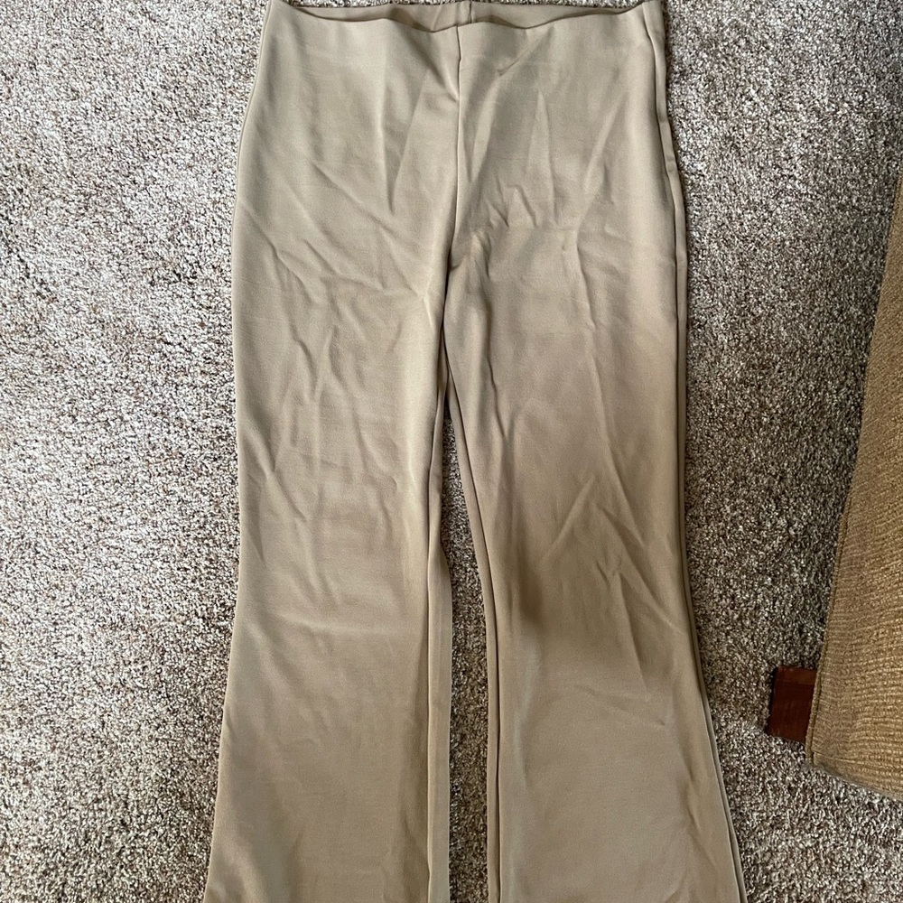 Tan Fabric Pants